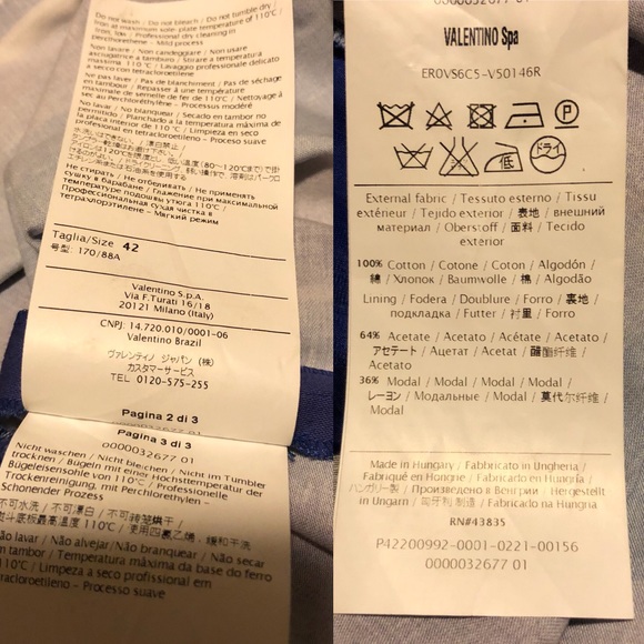 RED Valentino Floral Fit & Flare Dress - Picture 8 of 8